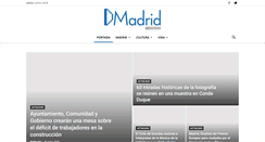 Desktop Screenshot of dmadridnoticias.com